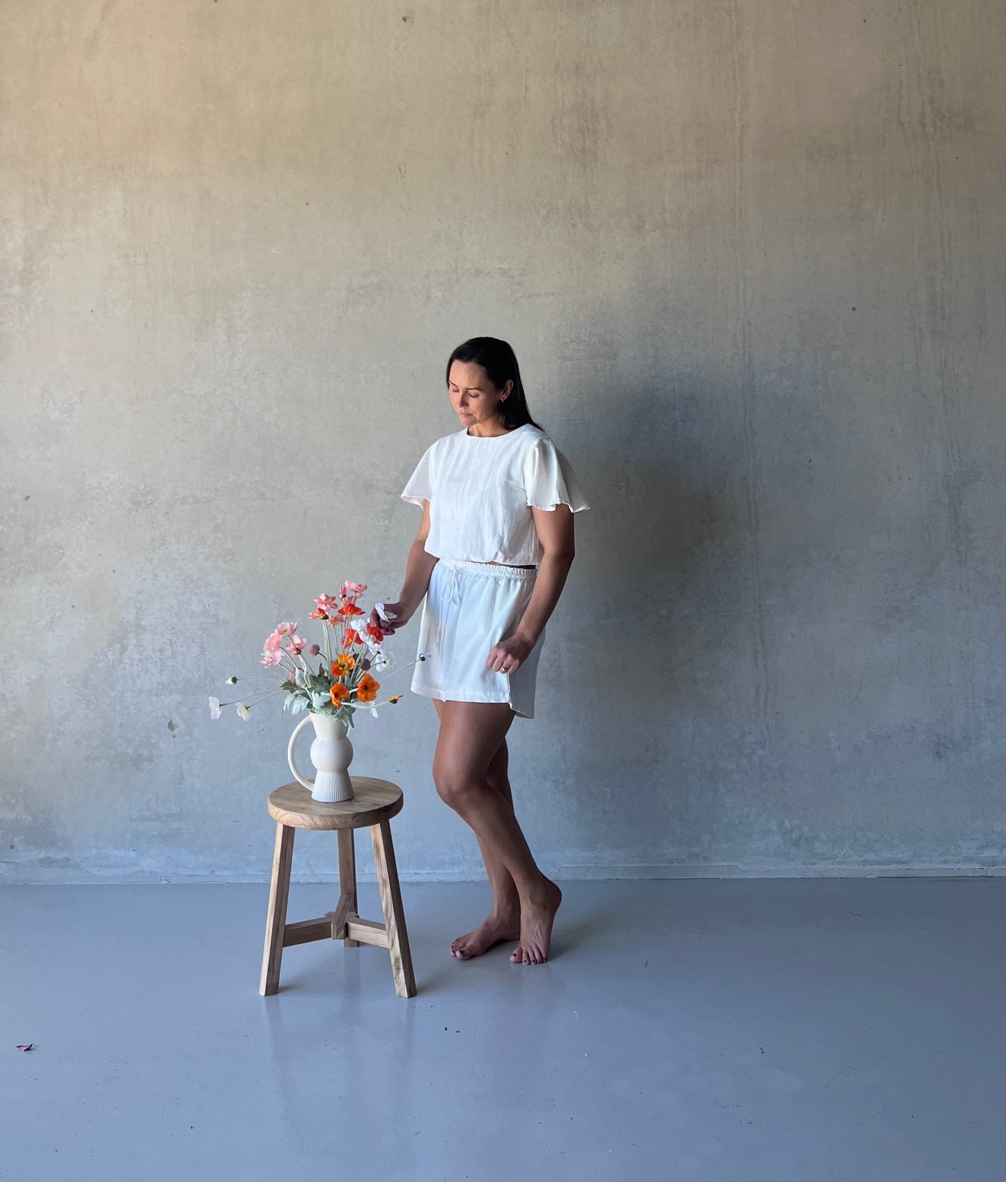 ethik cotton || madeline shorts