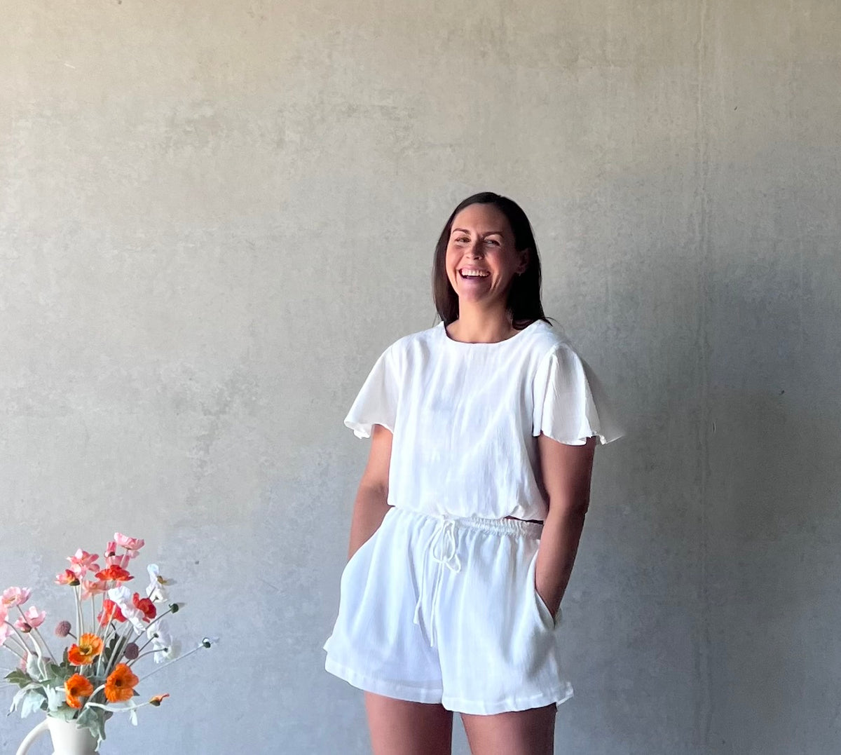 ethik cotton || madeline top