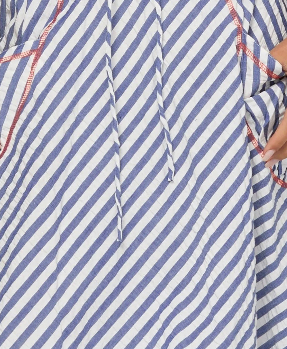boomshankar || guru skirt || ocean stripe