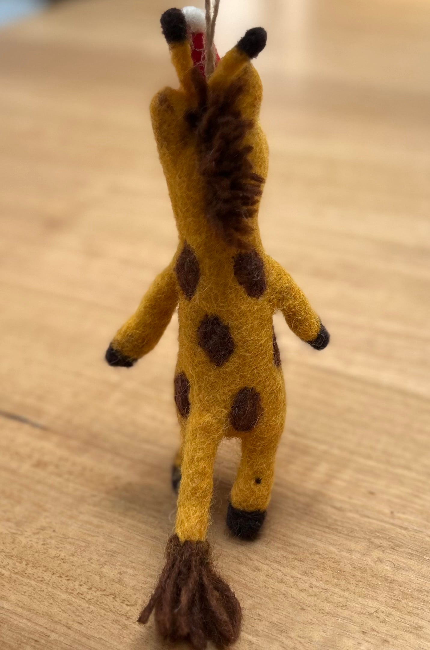 ethik felt || african animal xmas decorations