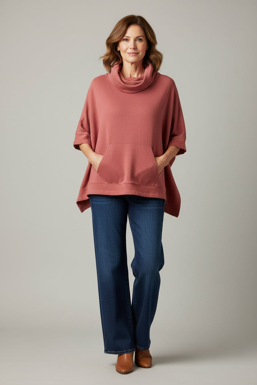 ethik organic cotton || free size poncho