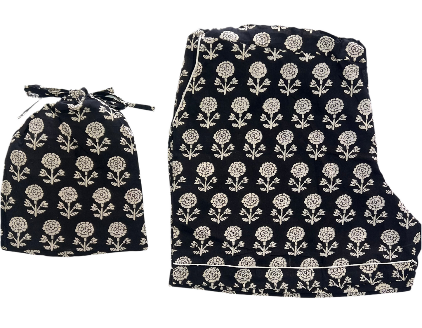 ethik cotton boxer shorts || hand block printed