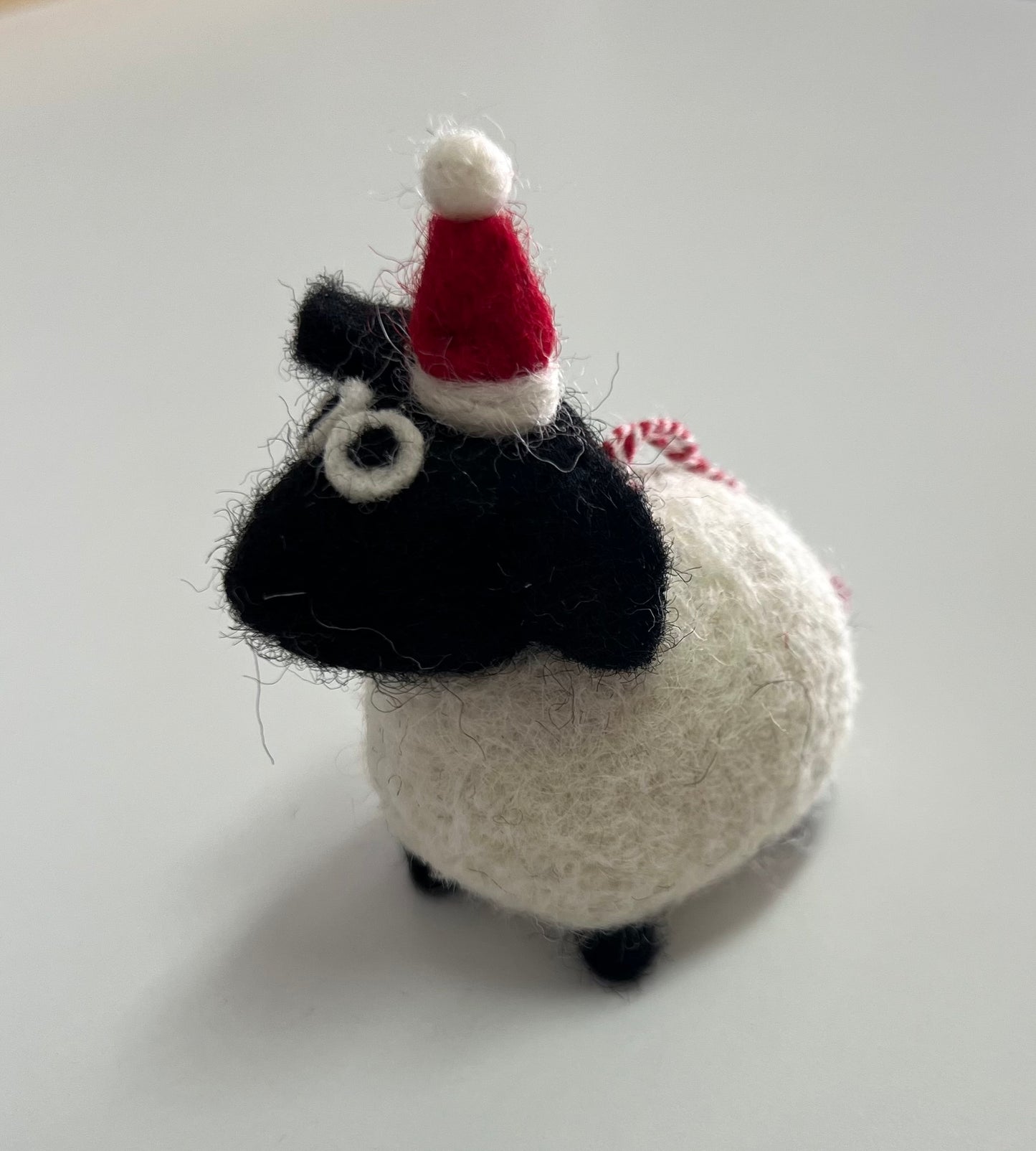 ethik felt || xmas black face sheep decoration