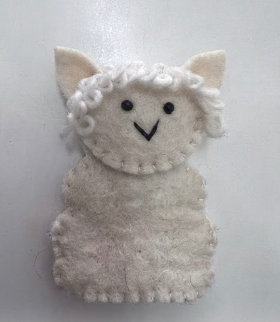 ethik felt || green sheep set