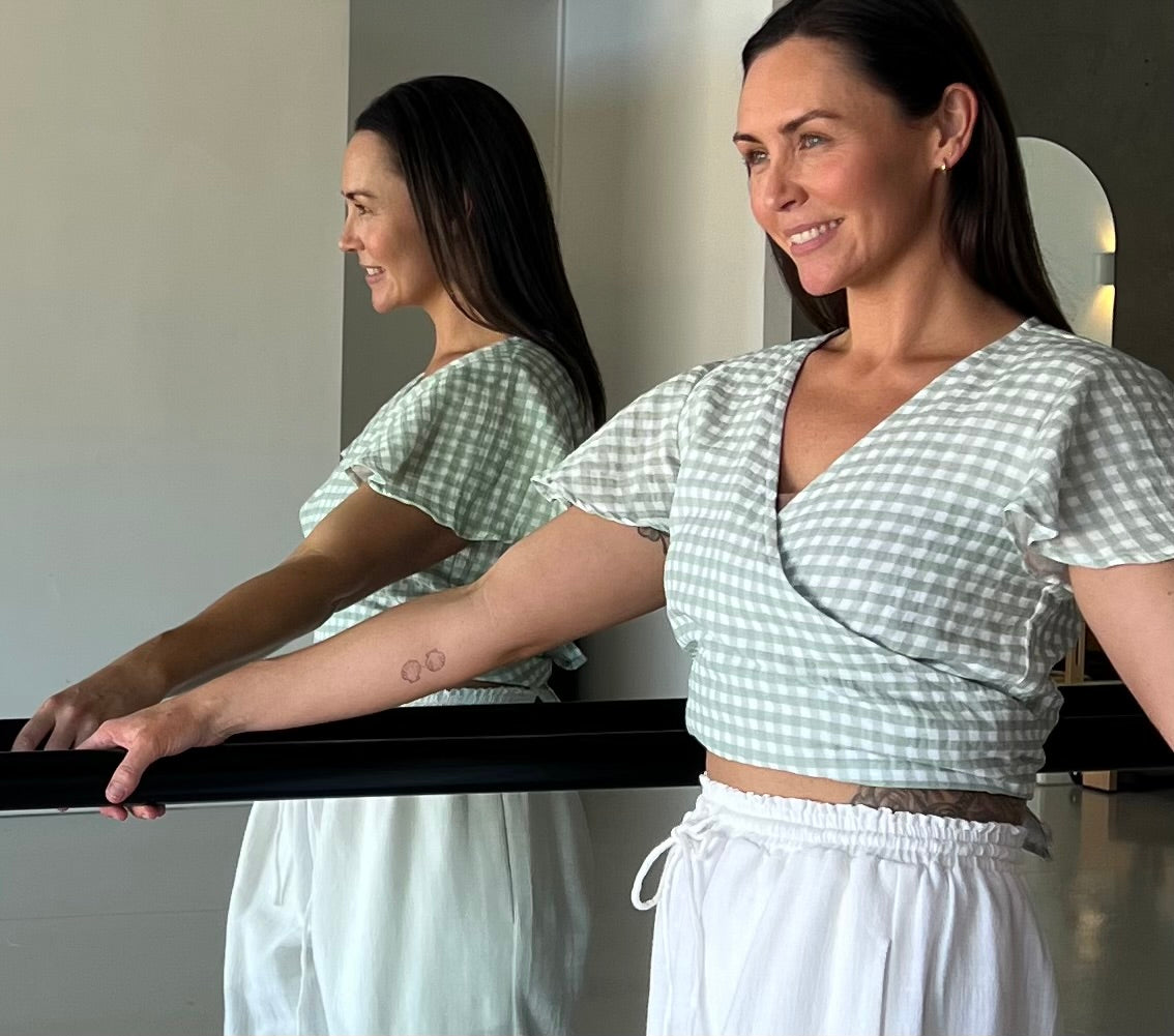 ethik cotton || madeline top