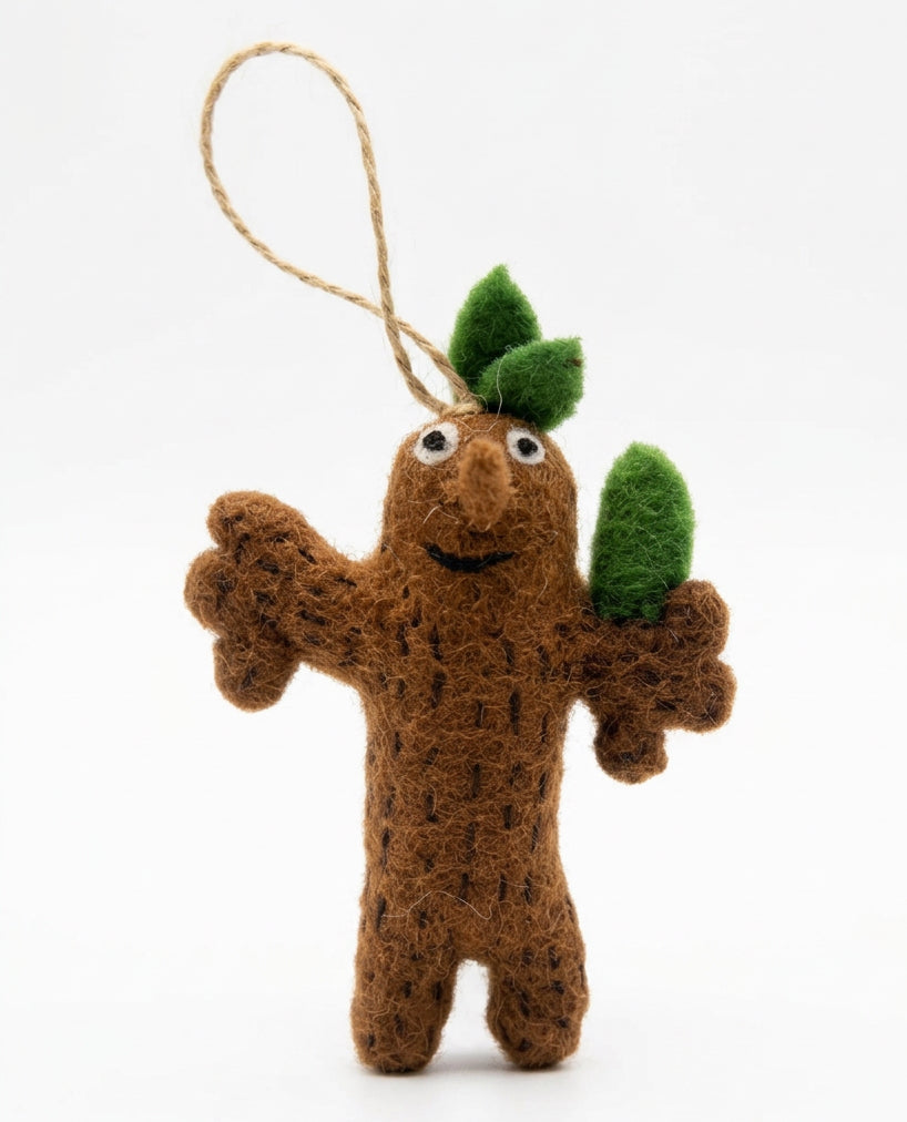 ethik felt || gruffalos child and stickman decoration