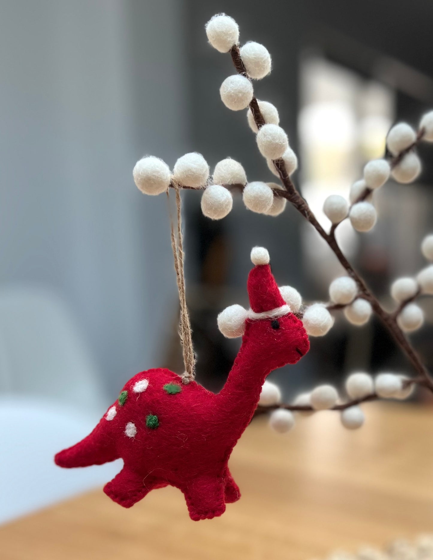ethik felt || dinosaur xmas decoration