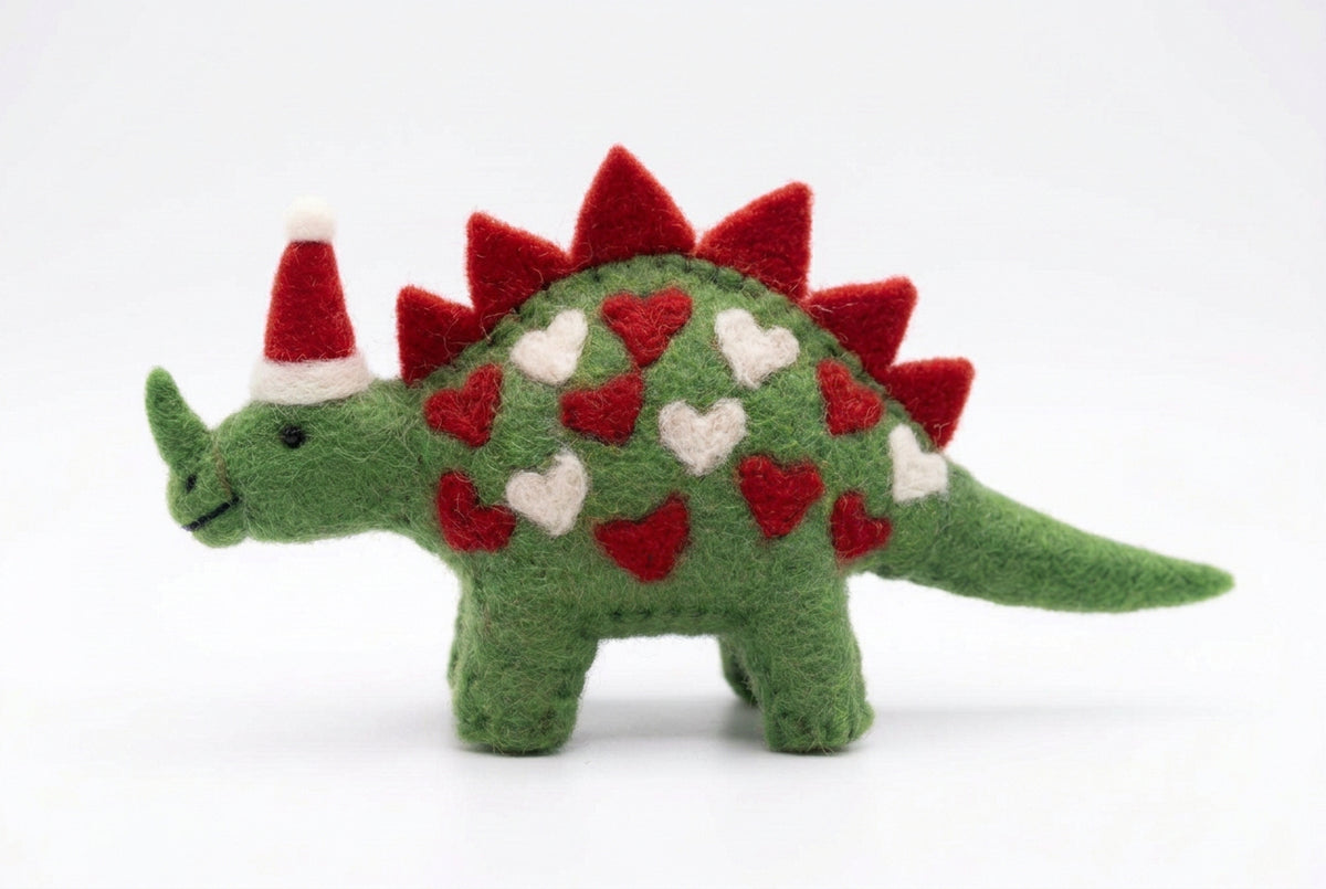 ethik felt || dinosaur xmas decoration