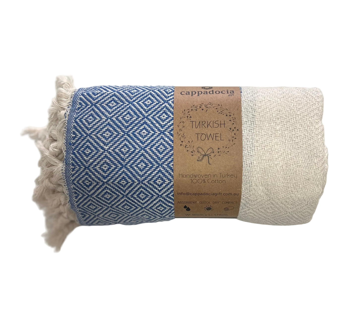 Turkish Towel || diamond weave