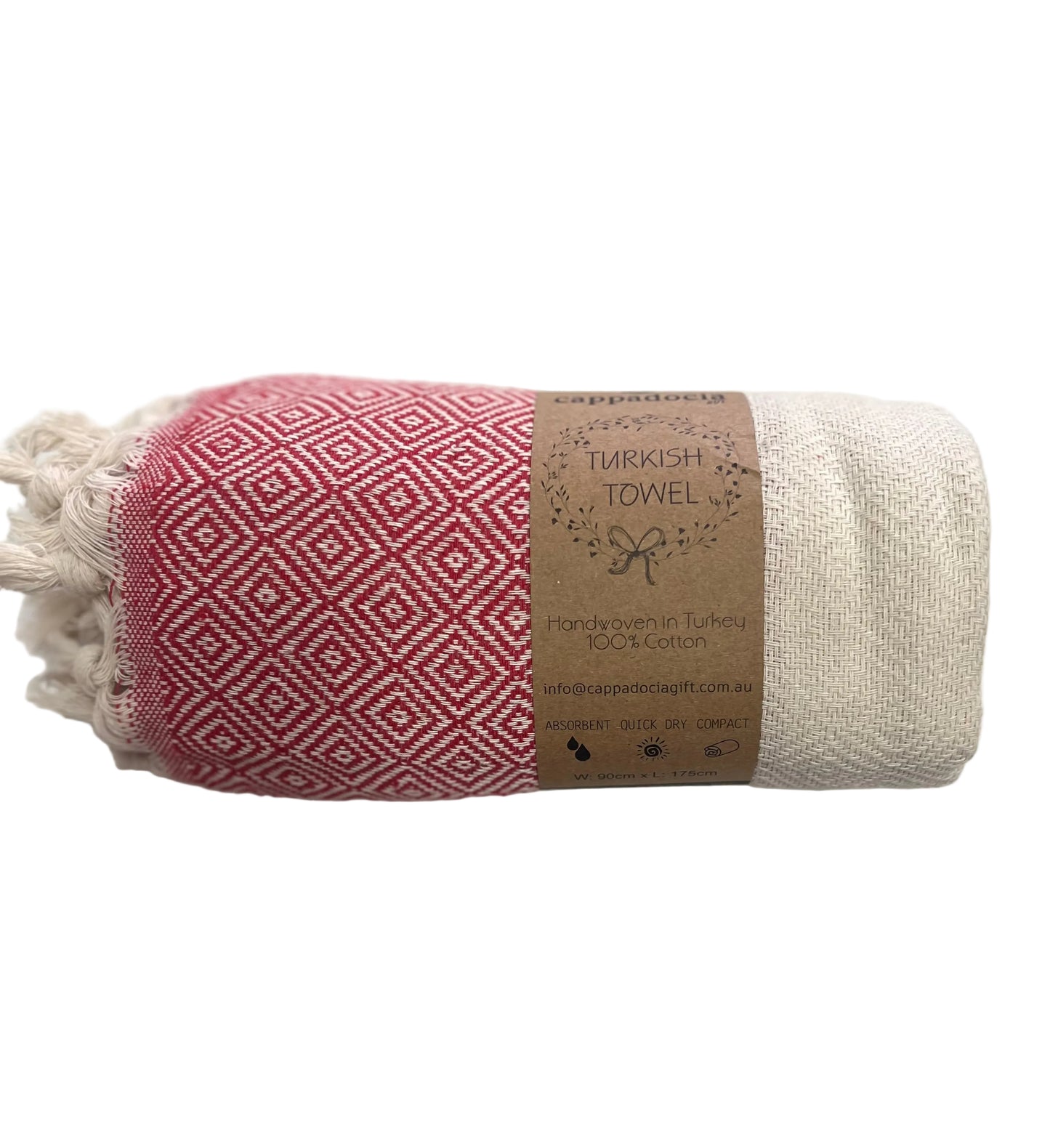 Turkish Towel || diamond weave