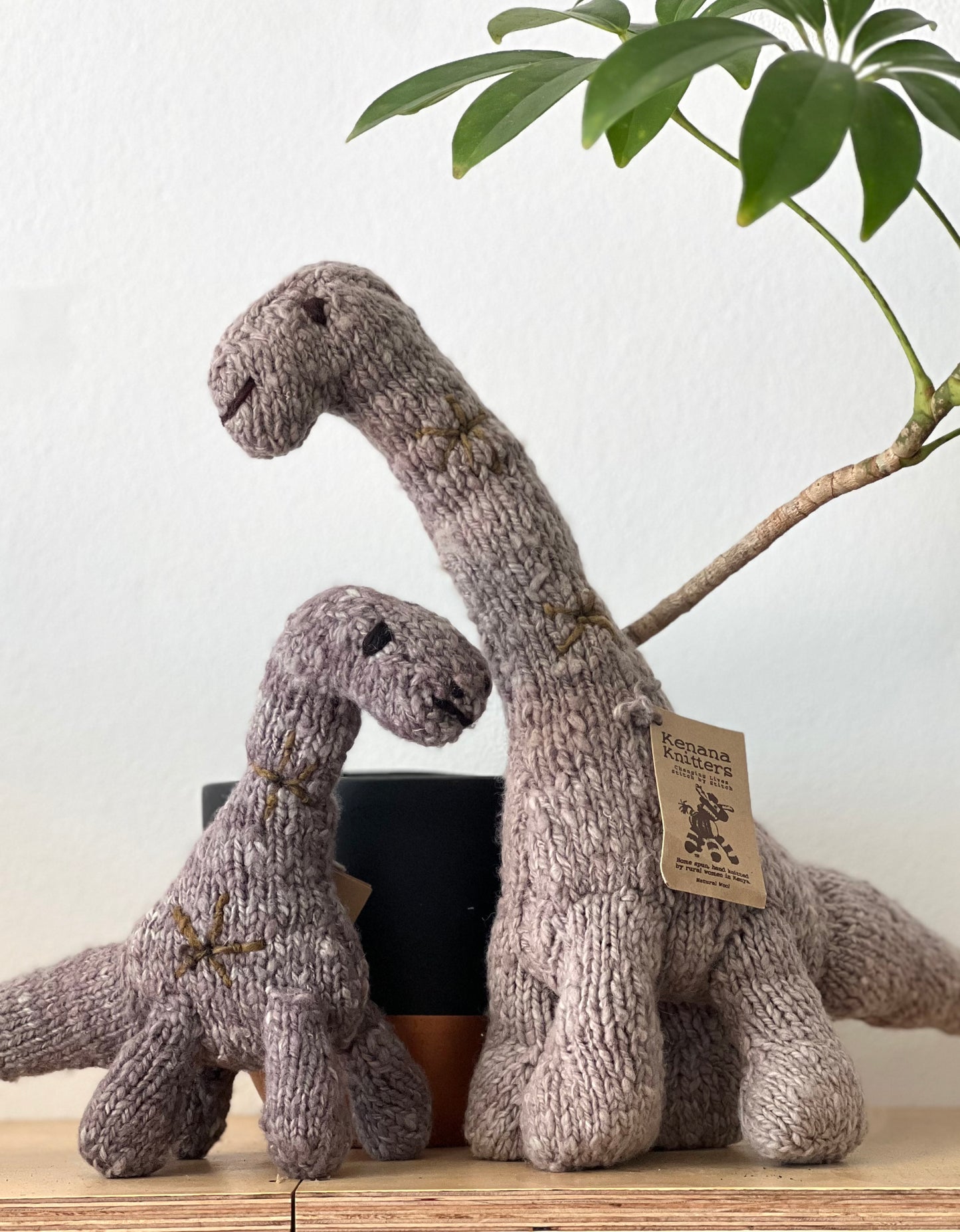 kenana knitters || wool dinosaurs