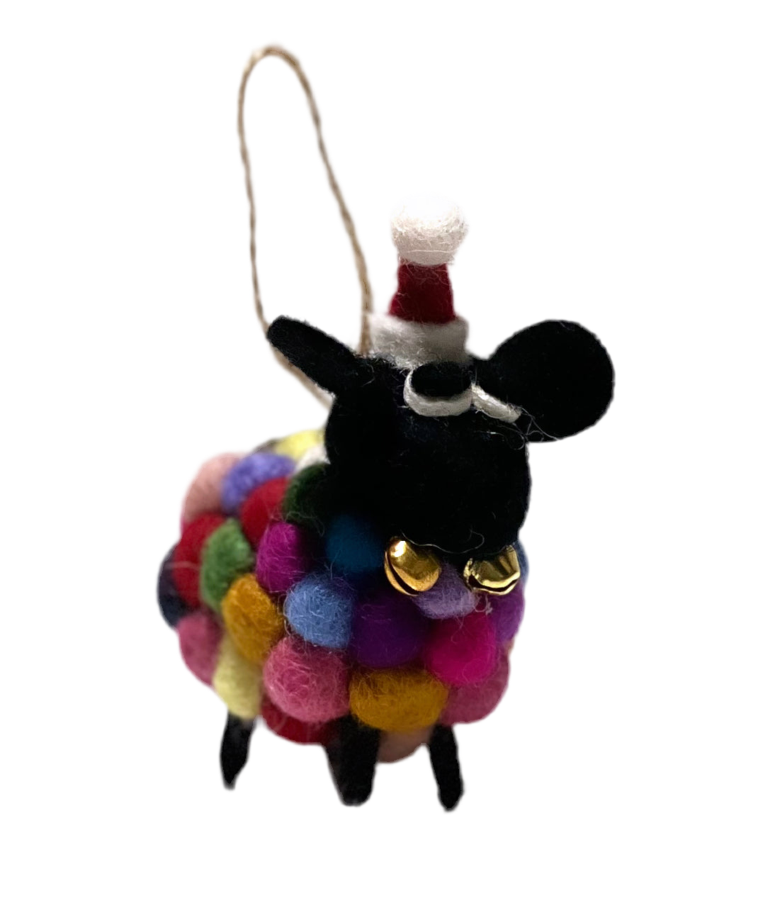 ethik felt || tiny sheep xmas decorations