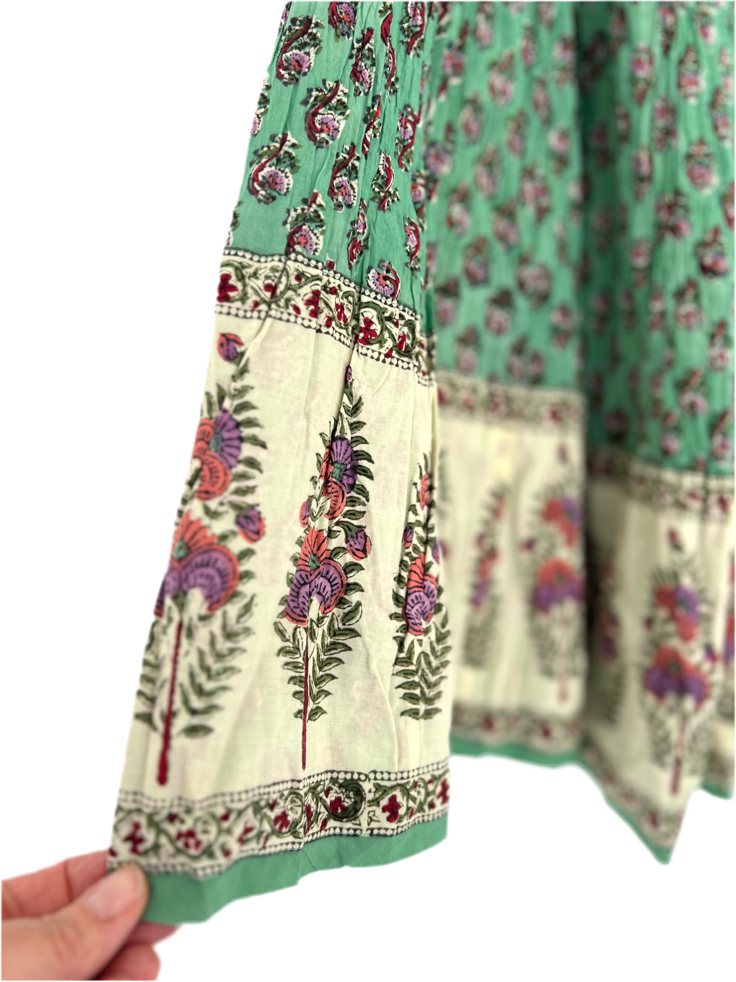 Anokhi || crinkle skirt