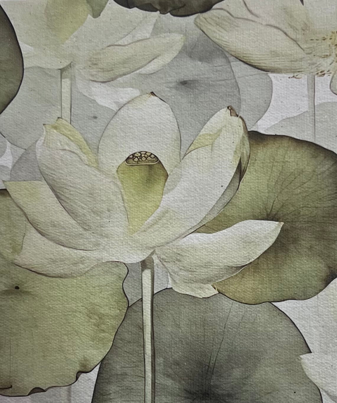 Saraswati paper cards || floral designs