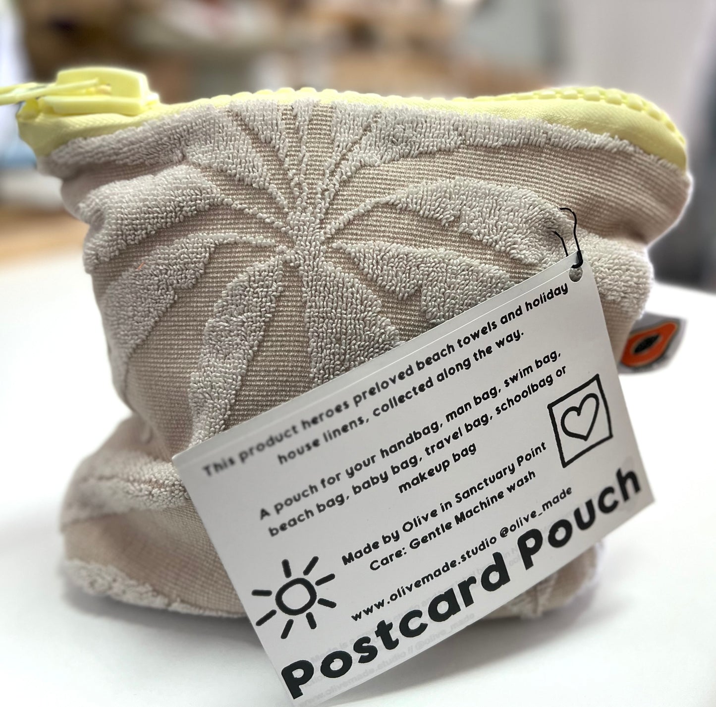 postcard pouch by Olive