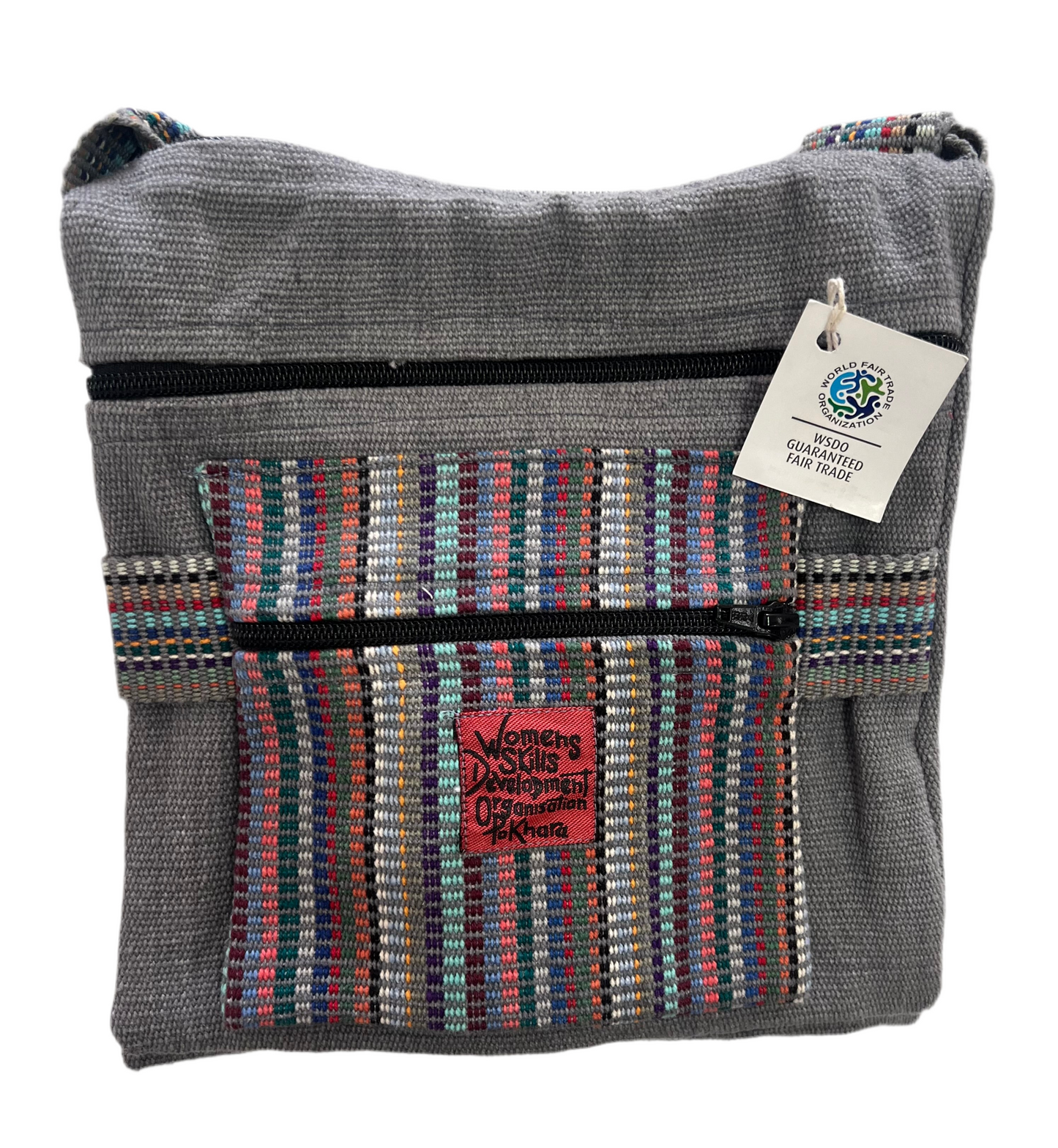 fair trade WSDO || double sided bag