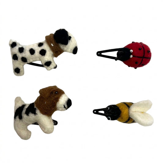 ethik felt || hair clips