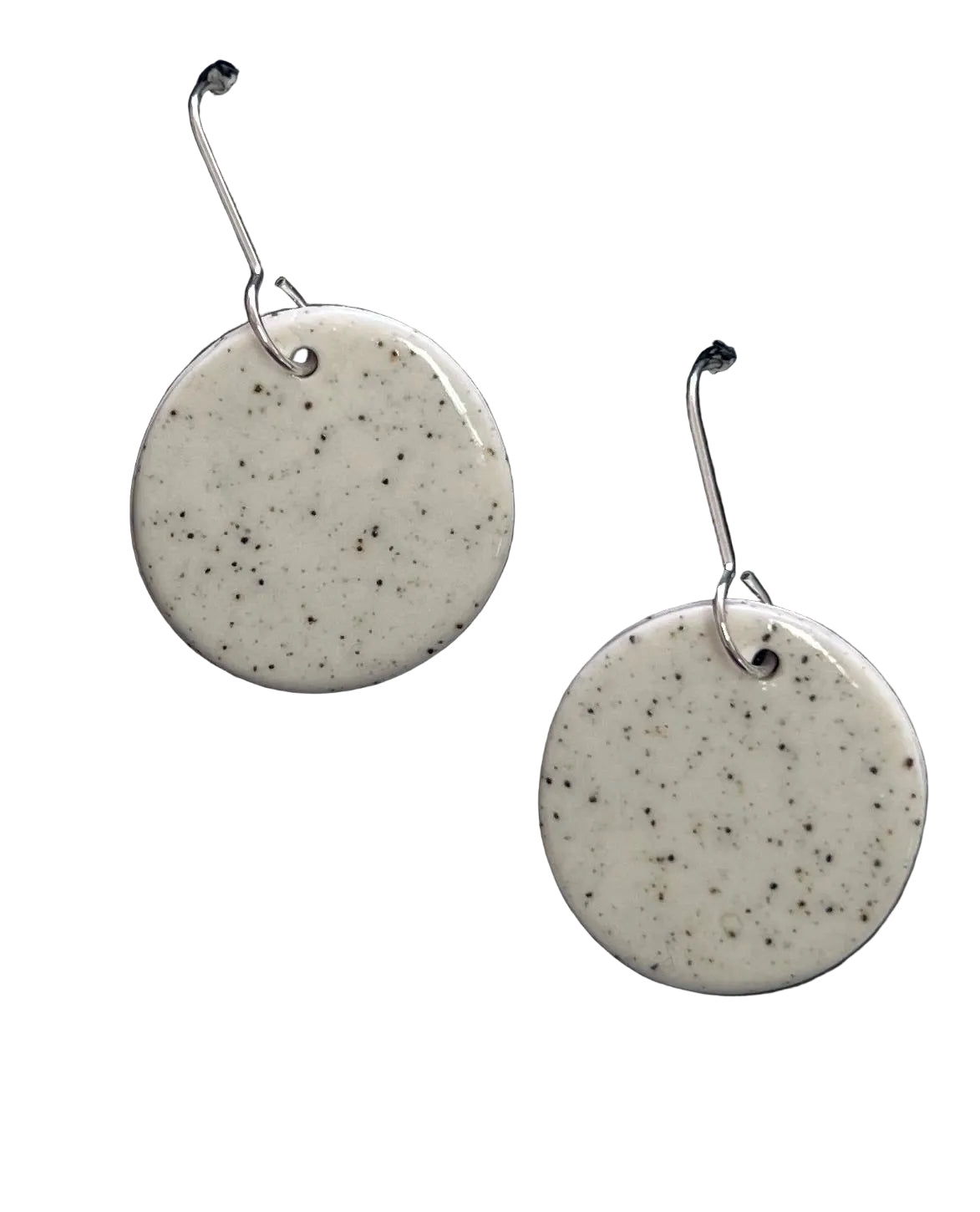 warby range || ceramic earrings || medium round