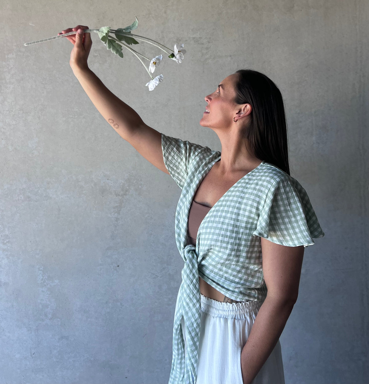 ethik cotton || madeline top