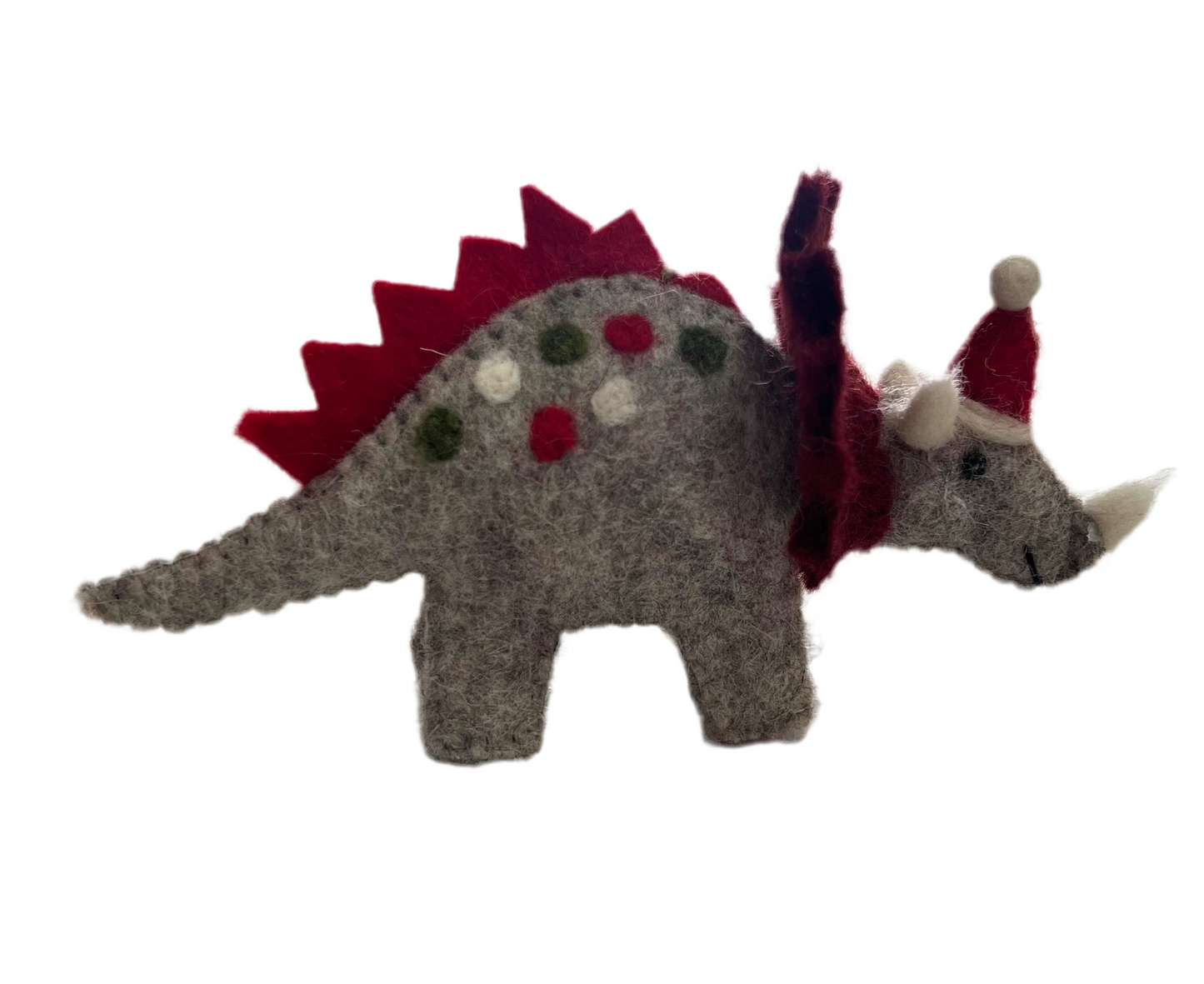 ethik felt || dinosaur xmas decoration