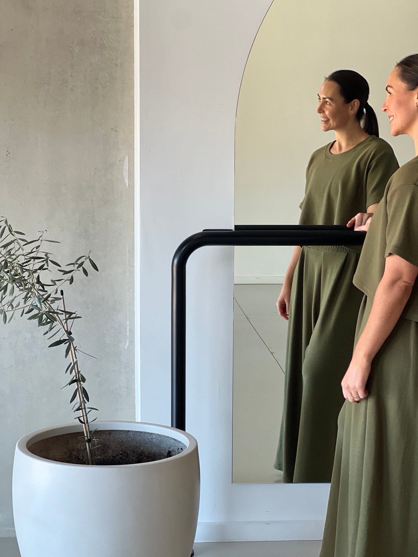 ethik organic cotton || wide leg pants