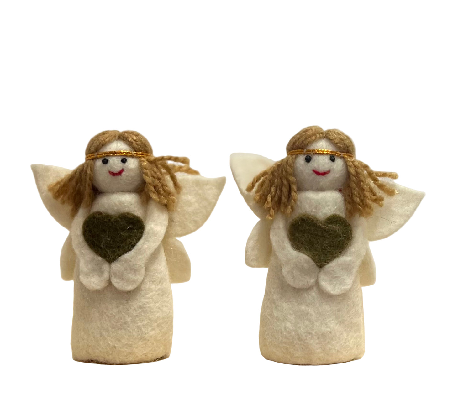 ethik felt || standing xmas angel || tree topper