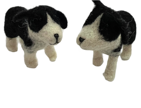 ethik felt || border collie dog toy