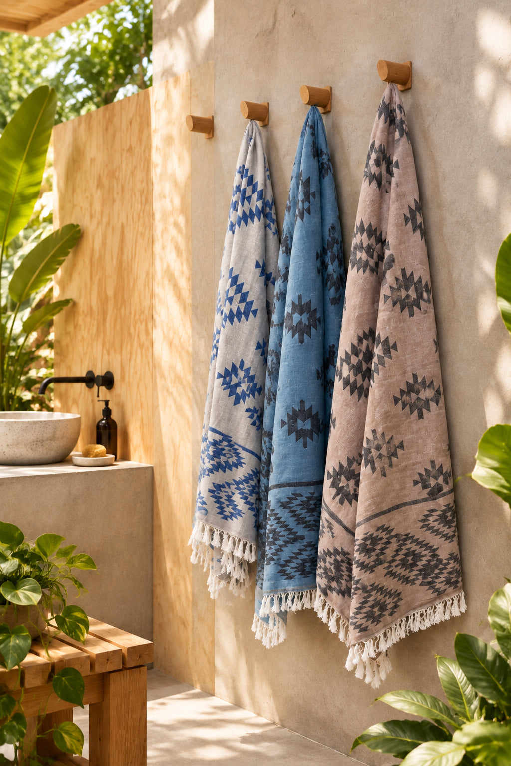 ethik turkish towel || double sided aztec