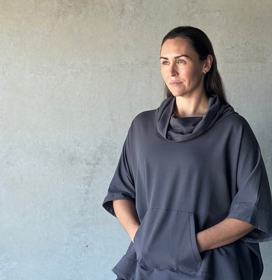 ethik organic cotton || free size poncho