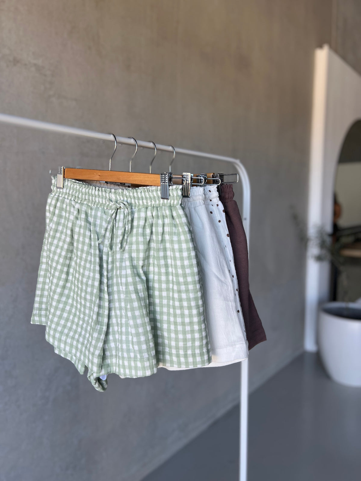 ethik cotton || madeline shorts
