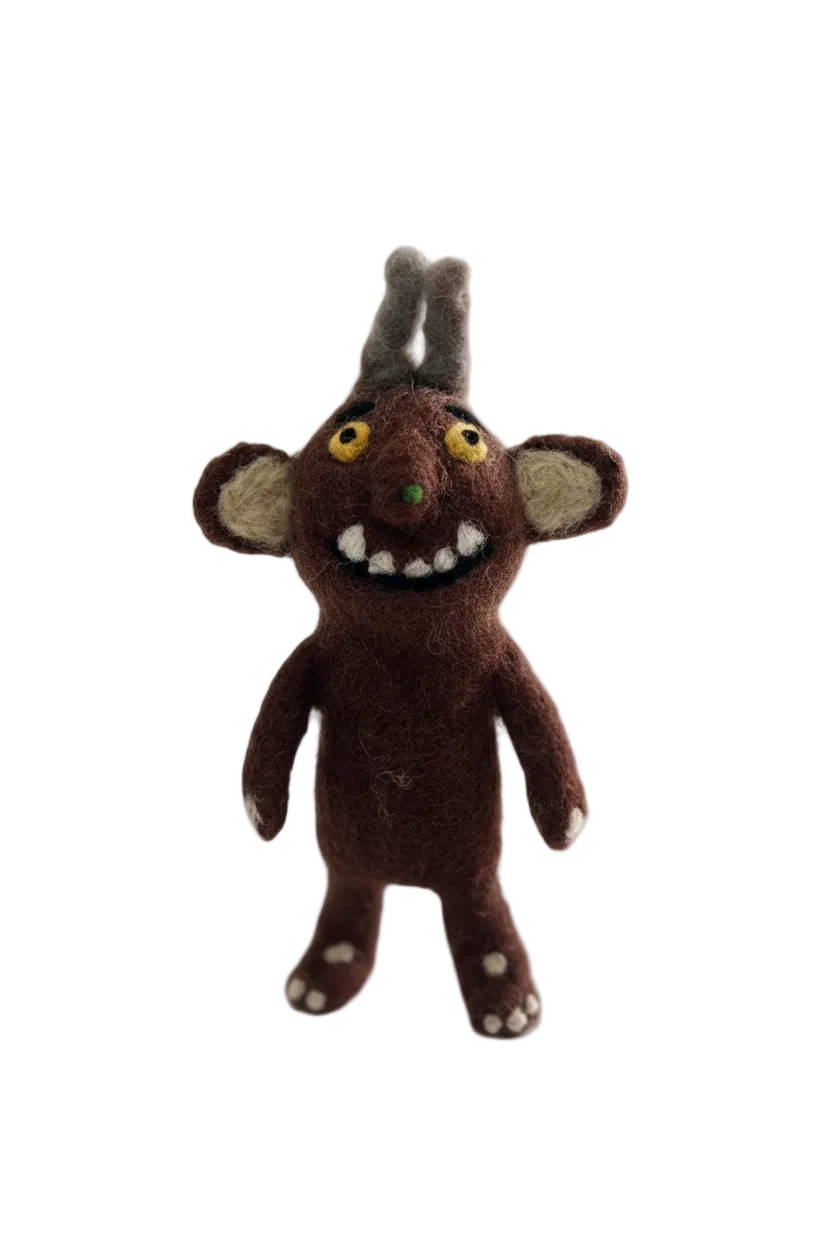 ethik felt || 3 D gruffalo finger puppet set