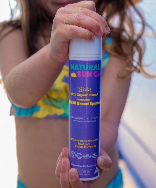 Natural Sun Co sunscreen || kids