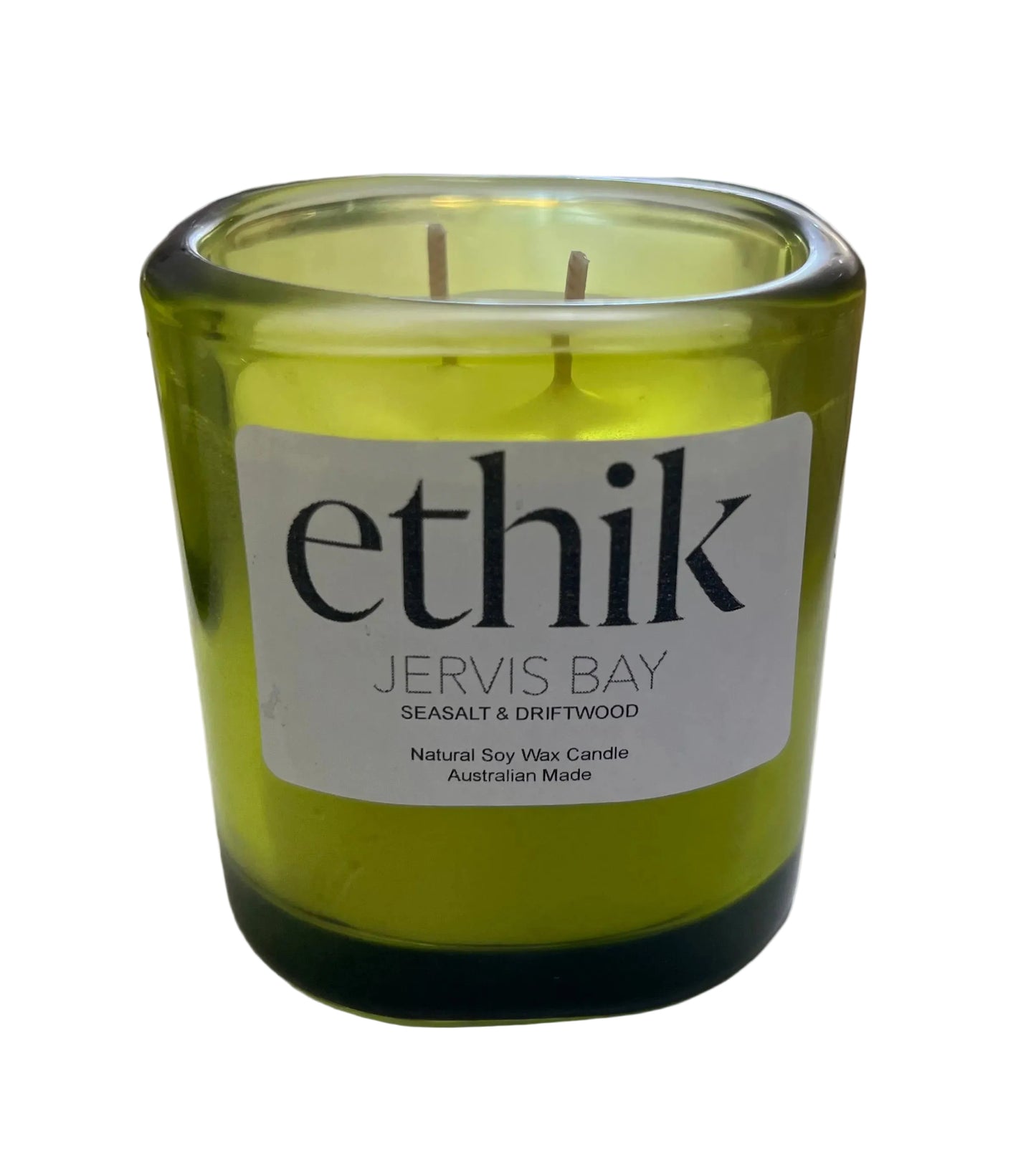 ethik jervis bay || double wick glass candle