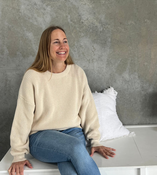 anona organic cotton || knit jumper