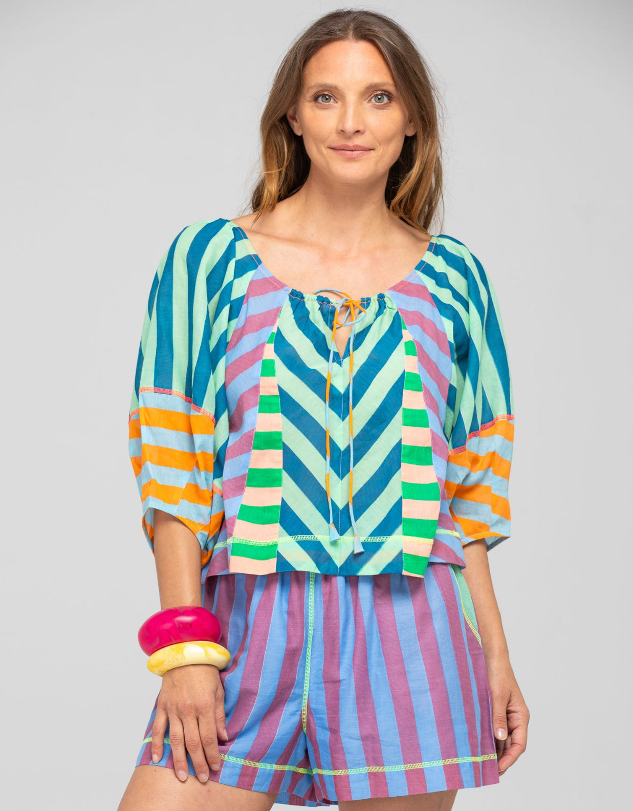 boomshankar || colada shorts || capri blue