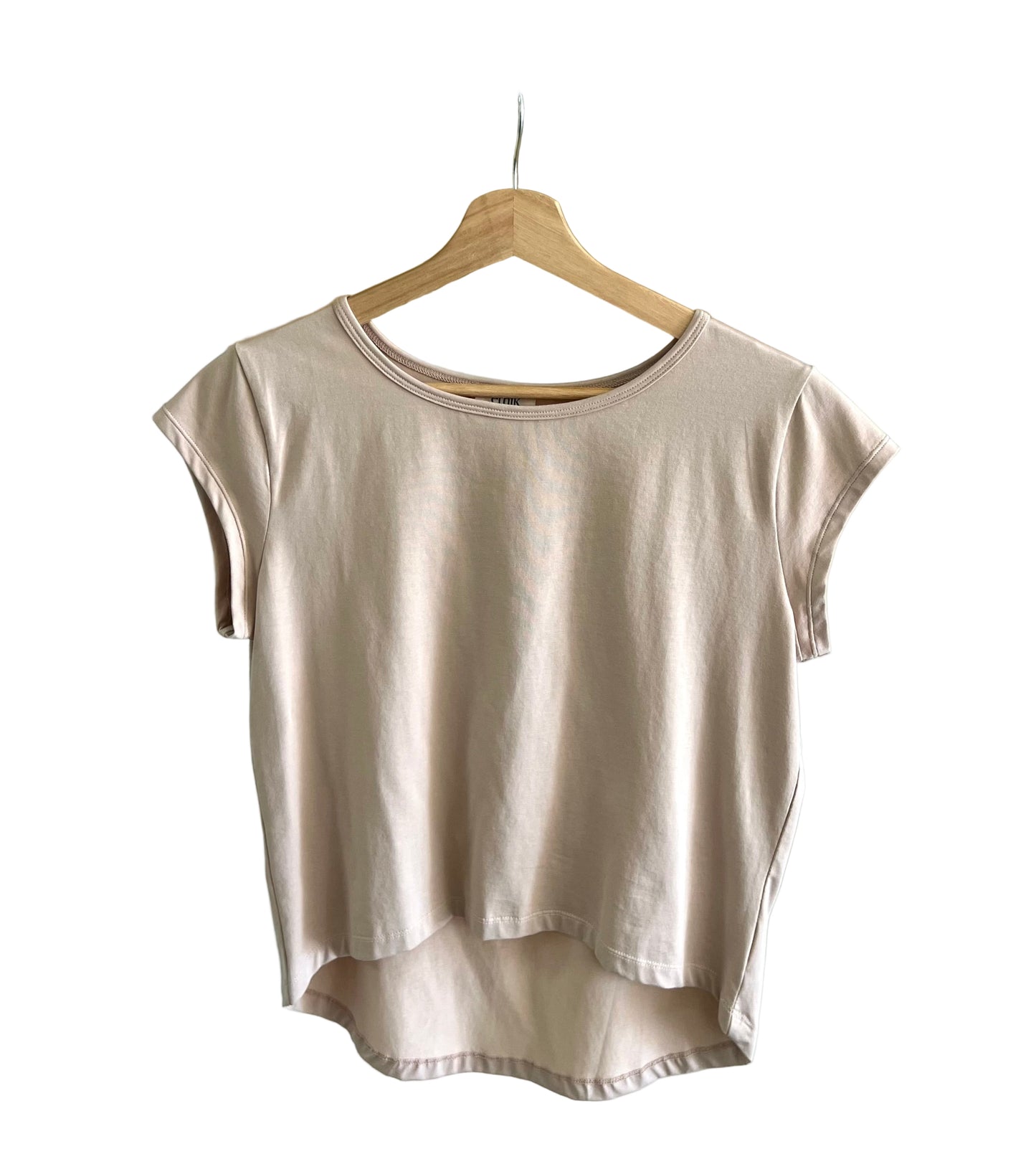 ethik organic cotton || new scoop neck tee