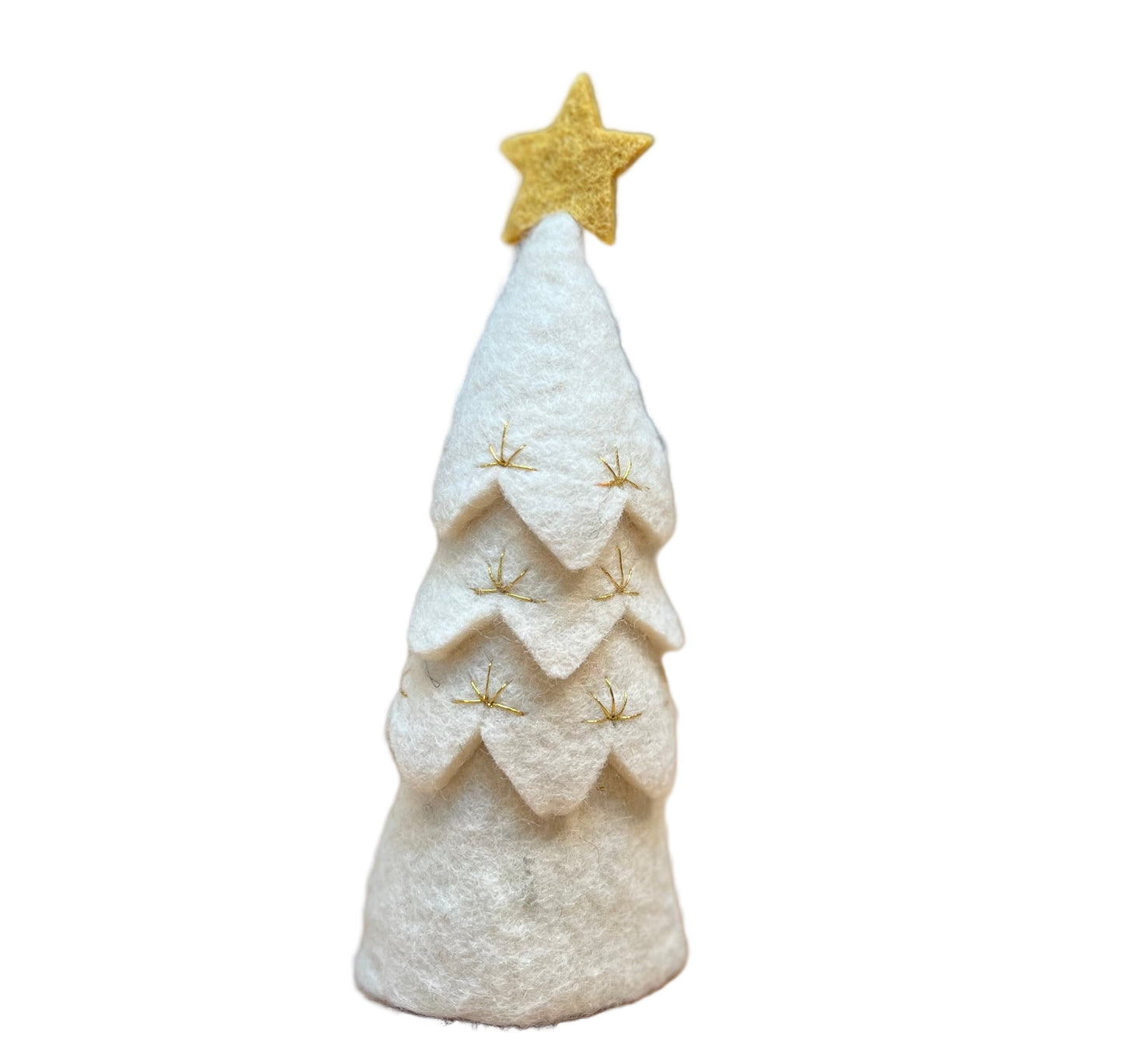 ethik felt || standing xmas trees || tree topper
