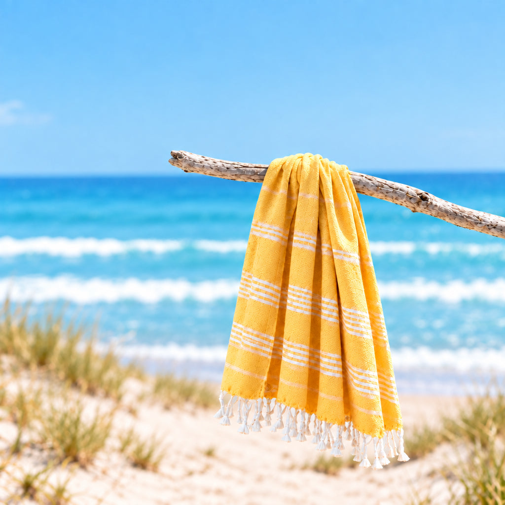 ethik turkish towel || thin stripe