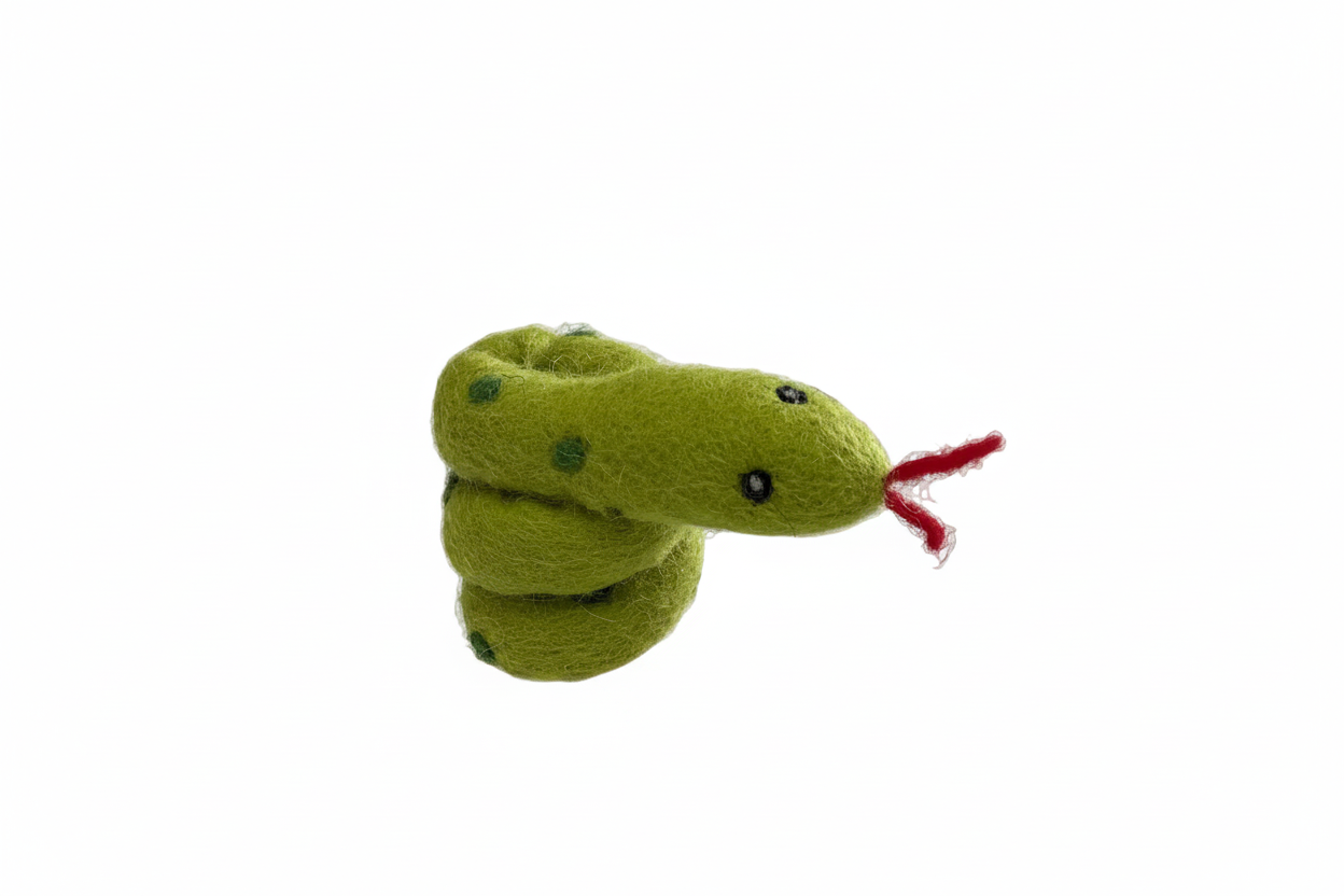 ethik felt || 3 D gruffalo finger puppet set