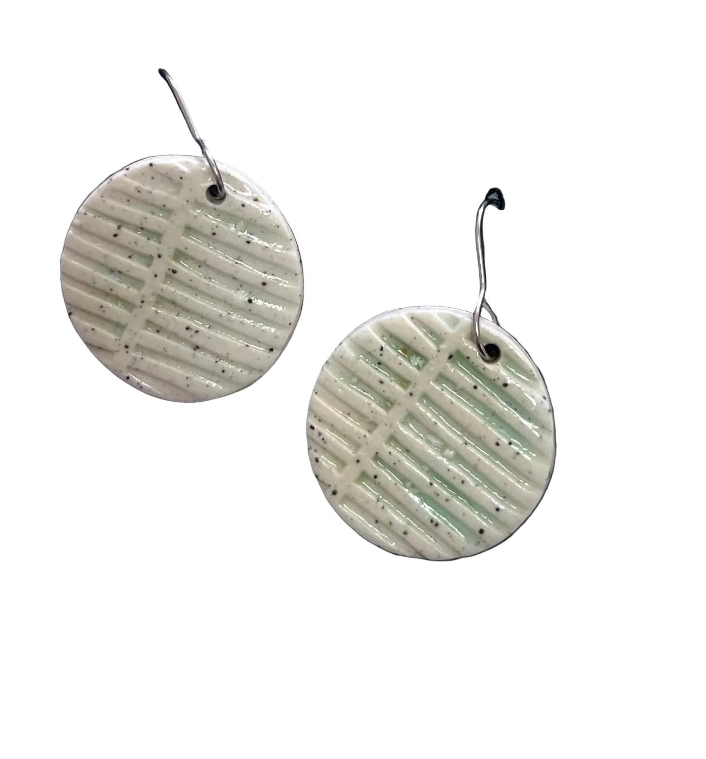 warby range || ceramic earrings || medium round