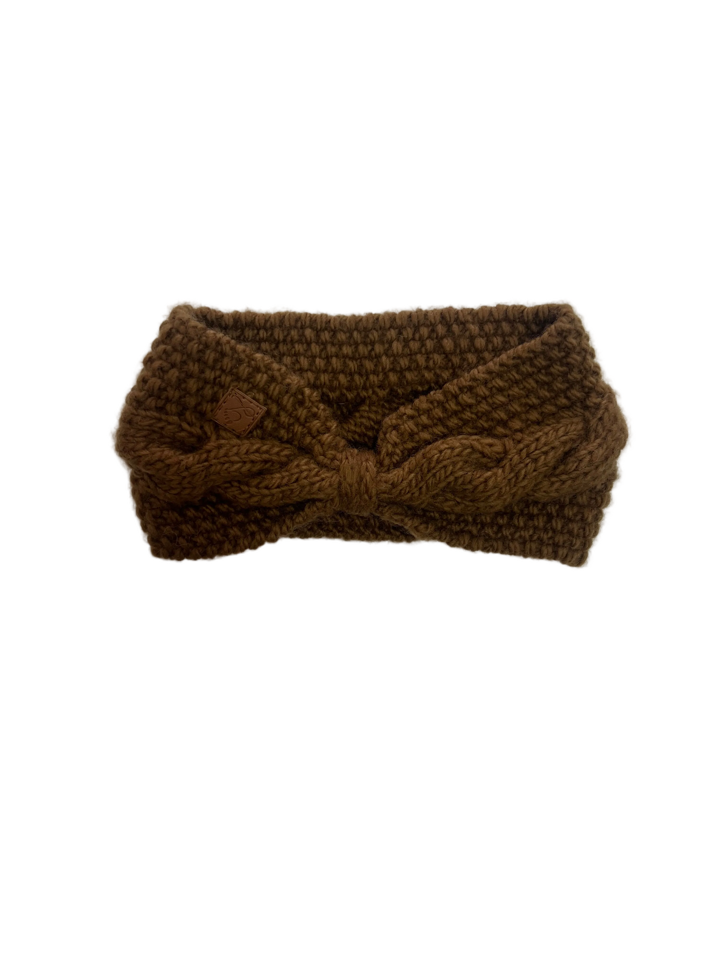 ethik merino wool || front knot headwarmer