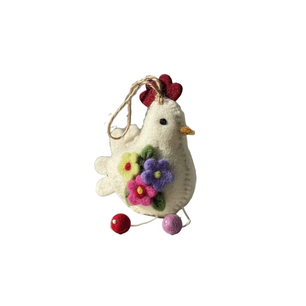 ethik felt || chook decoration