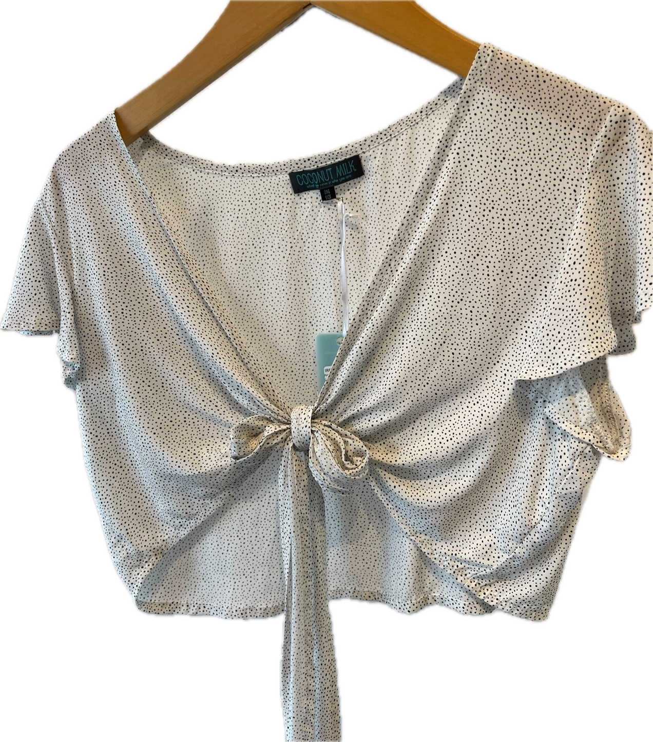 Coconut Milk || Ursula wrap top