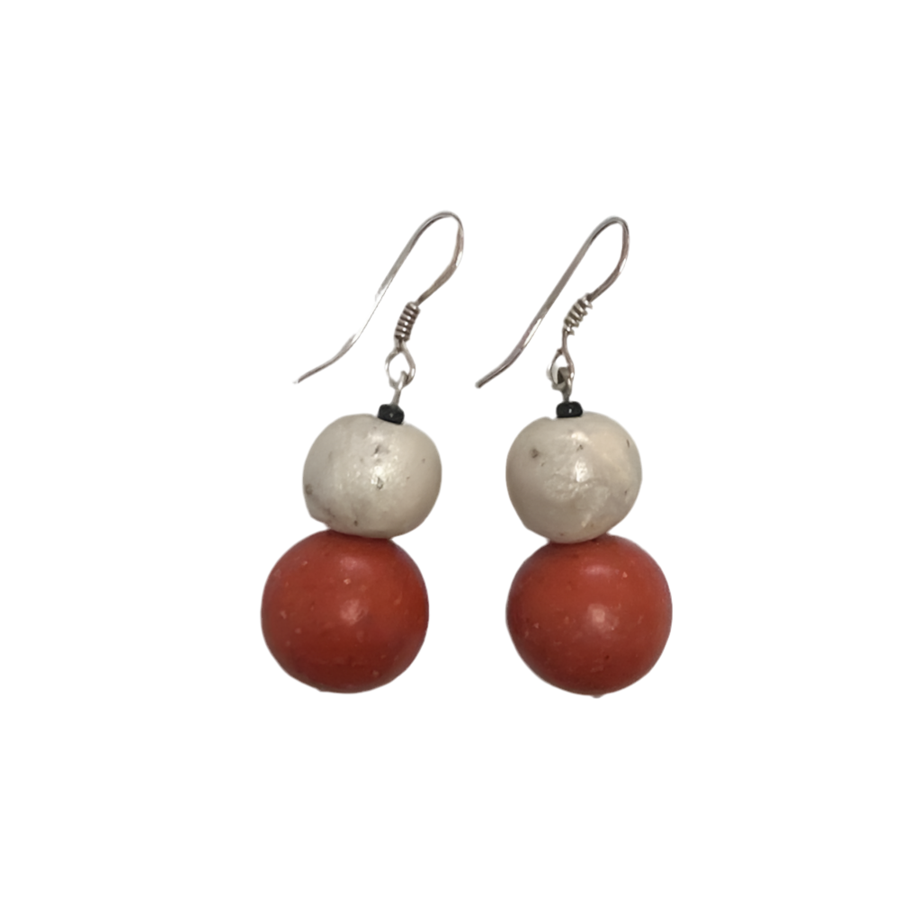 Samunnat jewellery ||double bead spice earrings