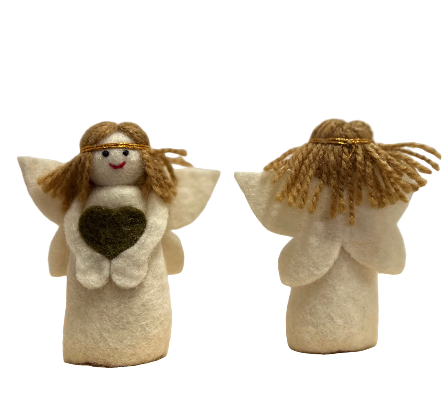 ethik felt || standing xmas angel || tree topper