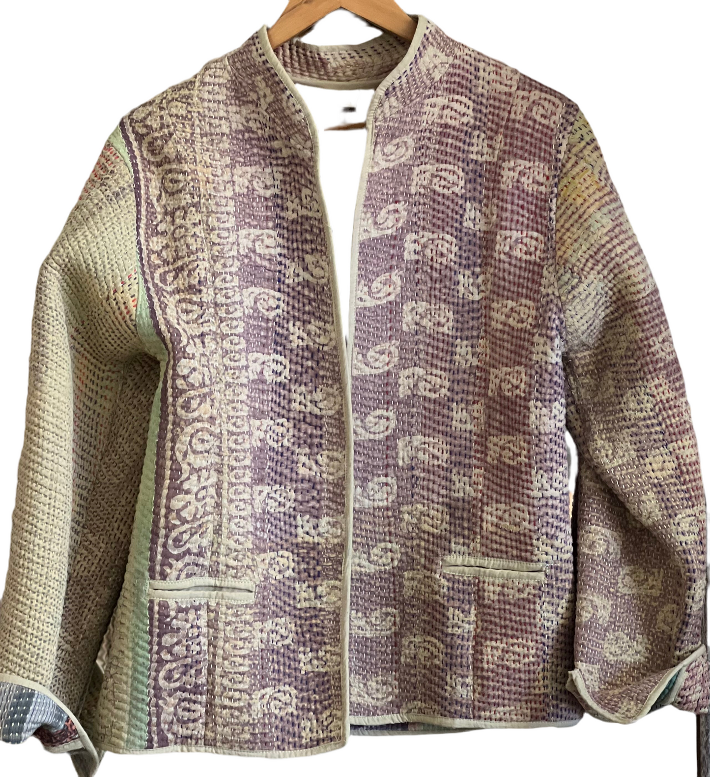 ethik || vintage kantha jacket