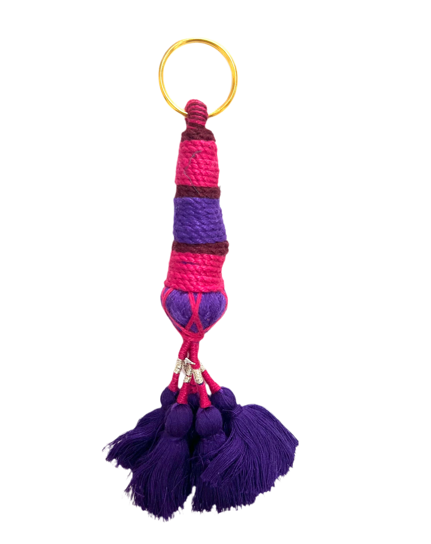 Jaipur tassle keyring