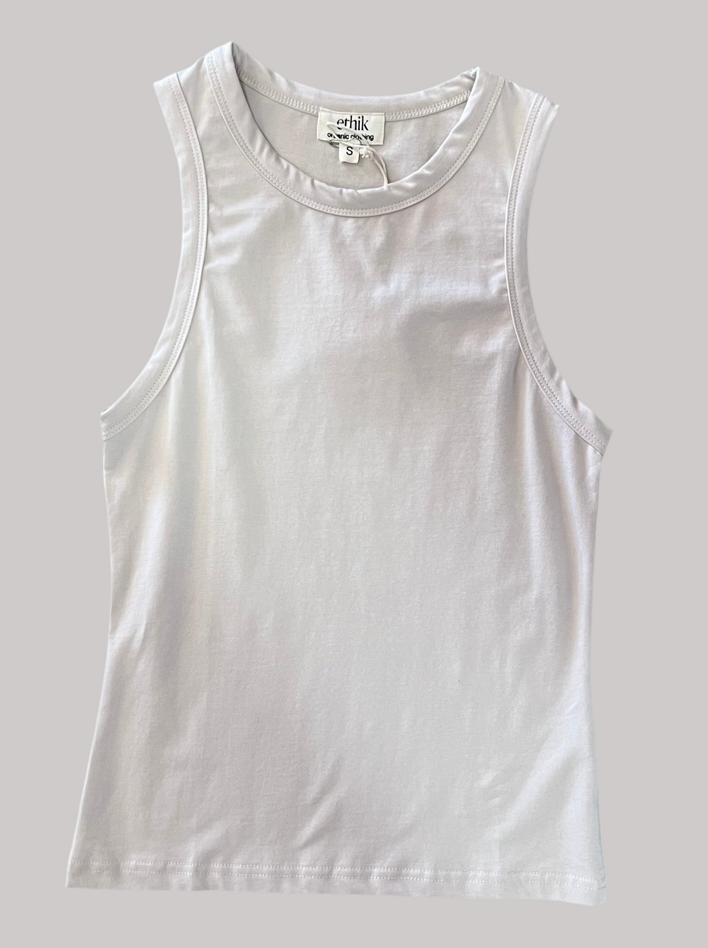 ethik organic cotton || basic singlet top