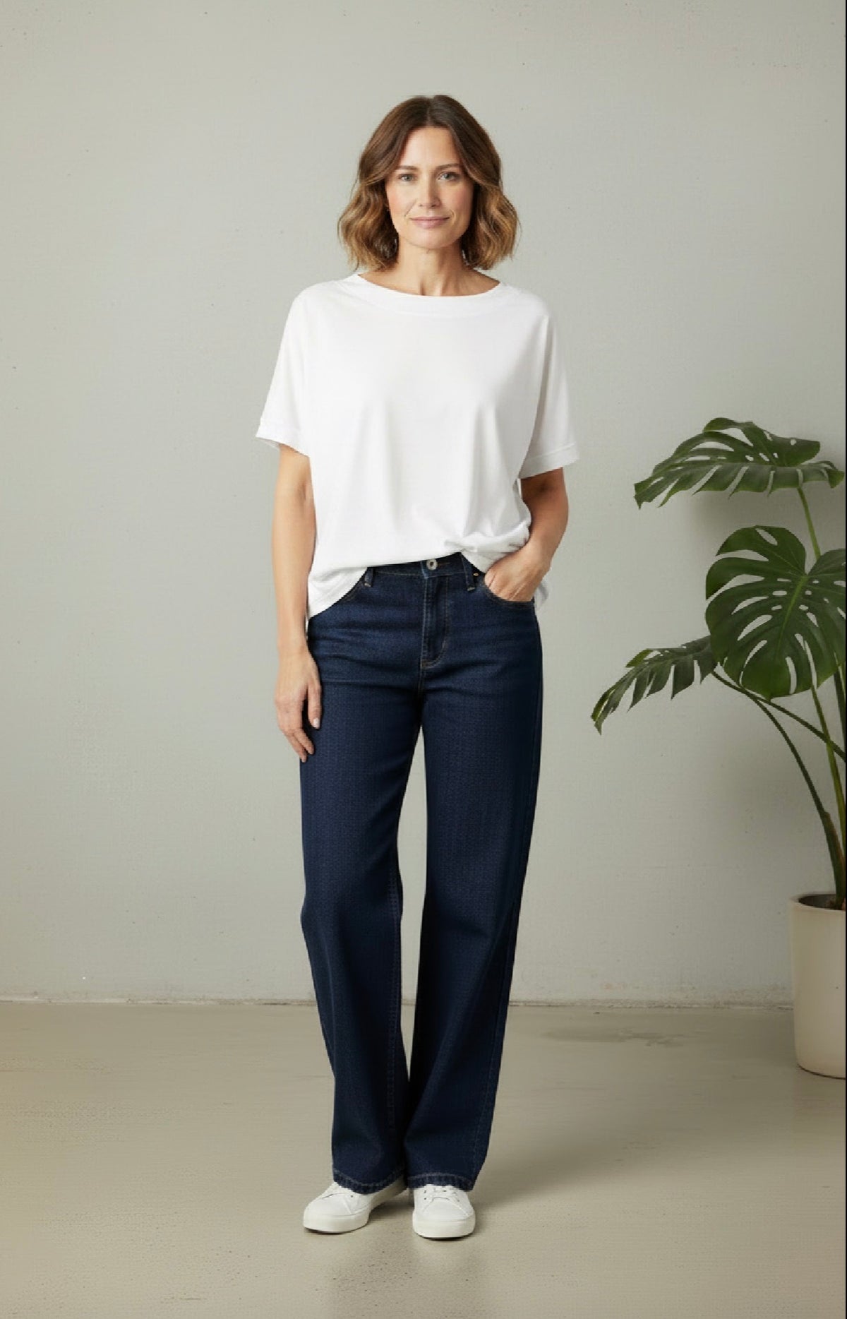 ethik organic cotton || new free size oversized tee