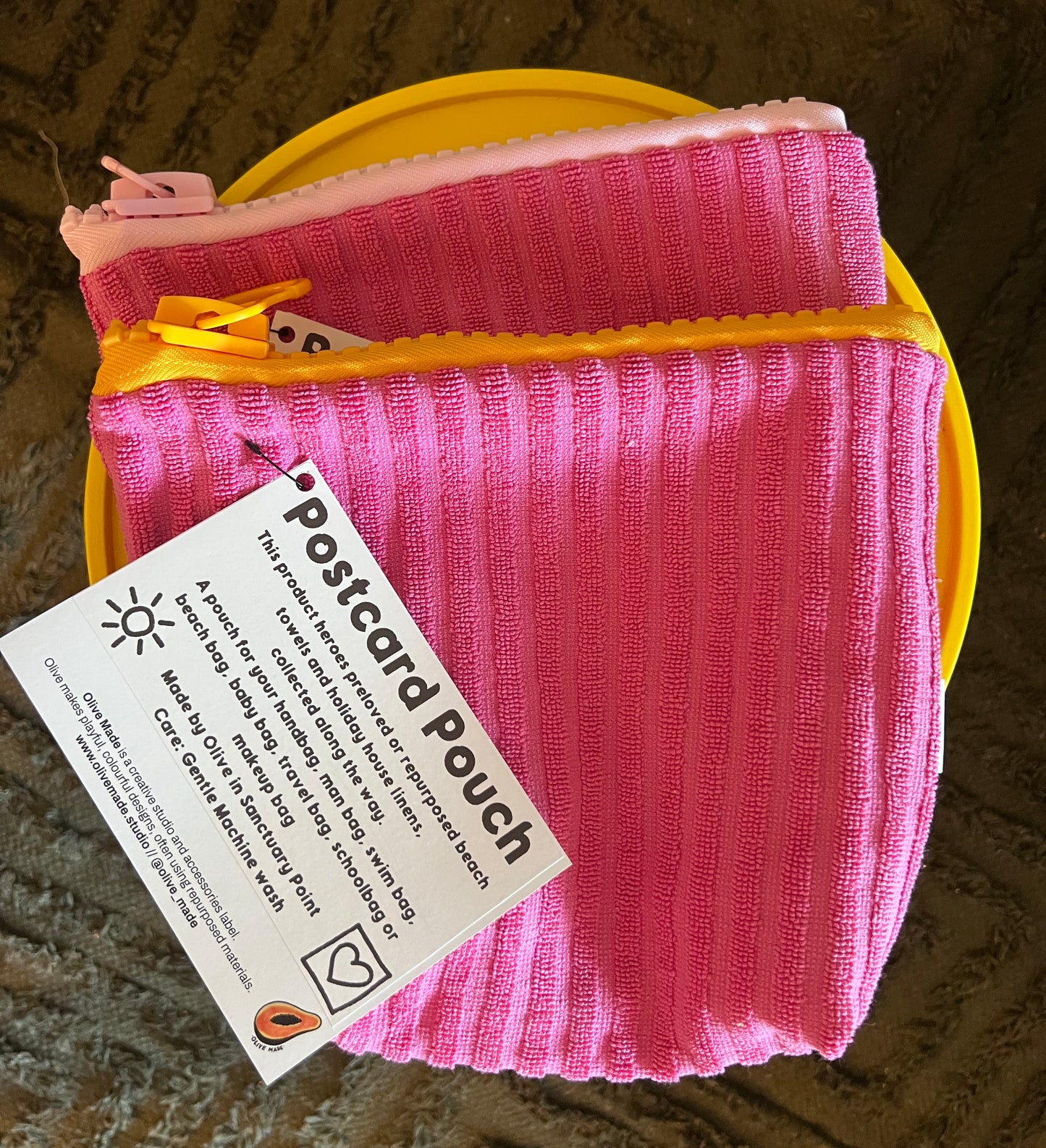 postcard pouch by Olive